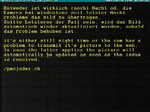 WebCam showing current Snow conditions in Interlaken, &copy;PMC Joder