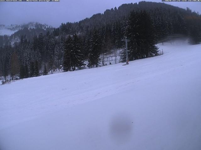 WebCam showing current Snow conditions in Moléson