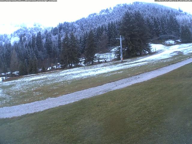 WebCam showing current Snow conditions in Moléson