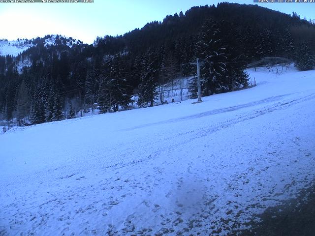 WebCam showing current Snow conditions in Moléson