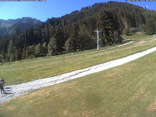 WebCam showing current Snow conditions in Moléson