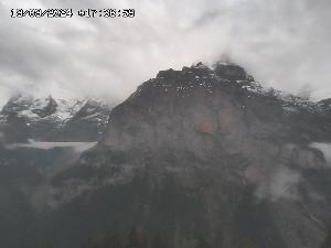 WebCam showing current Snow conditions in Mürren, ©Hotel Eiger