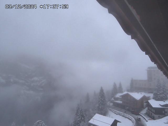 WebCam showing current Snow conditions in Mürren