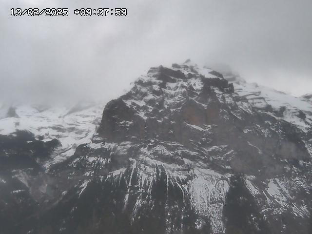 WebCam showing current Snow conditions in Mürren