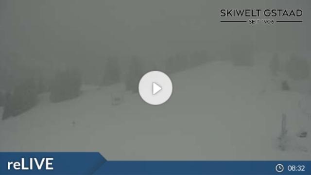 WebCam showing current Snow conditions in Saanenmöser