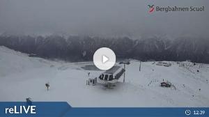 WebCam showing current Snow conditions in Scuol, ©wtvthmb.feratel.com