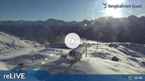 WebCam showing current Snow conditions in Scuol, ©wtvthmb.feratel.com