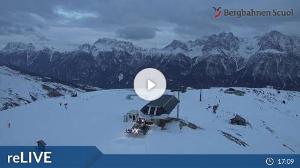 WebCam showing current Snow conditions in Scuol, ©wtvthmb.feratel.com