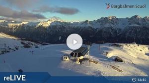 WebCam showing current Snow conditions in Scuol, ©wtvthmb.feratel.com