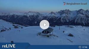 WebCam showing current Snow conditions in Scuol, ©wtvthmb.feratel.com