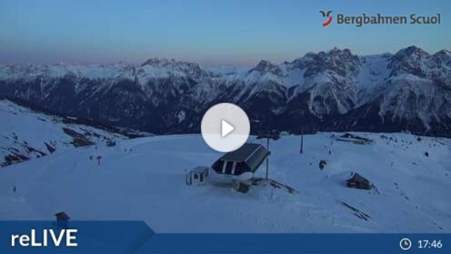 WebCam showing current Snow conditions in Scuol