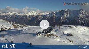 WebCam showing current Snow conditions in Scuol, ©wtvthmb.feratel.com