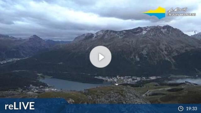 WebCam showing current Snow conditions in St. Moritz