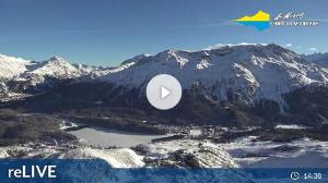 WebCam showing current Snow conditions in St. Moritz, ©wtvthmb.feratel.com