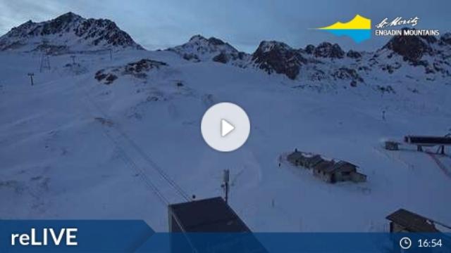 WebCam showing current Snow conditions in St. Moritz