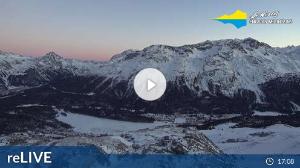 WebCam showing current Snow conditions in St. Moritz, ©wtvthmb.feratel.com