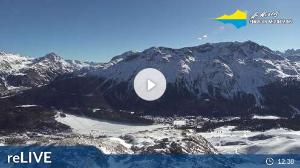 WebCam showing current Snow conditions in St. Moritz, ©wtvthmb.feratel.com