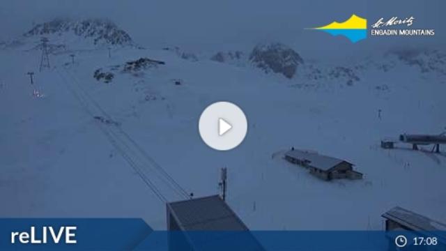 WebCam showing current Snow conditions in St. Moritz