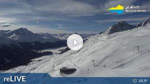 WebCam showing current Snow conditions in St. Moritz, ©wtvthmb.feratel.com