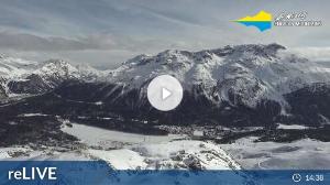 WebCam showing current Snow conditions in St. Moritz, ©wtvthmb.feratel.com