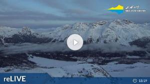 WebCam showing current Snow conditions in St. Moritz, ©wtvthmb.feratel.com