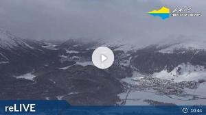 WebCam showing current Snow conditions in St. Moritz, ©wtvthmb.feratel.com