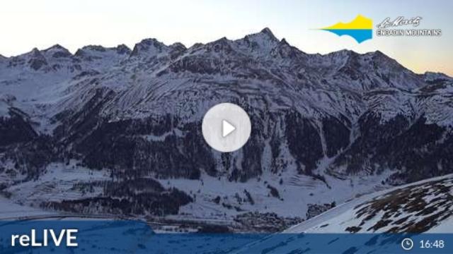 WebCam showing current Snow conditions in St. Moritz