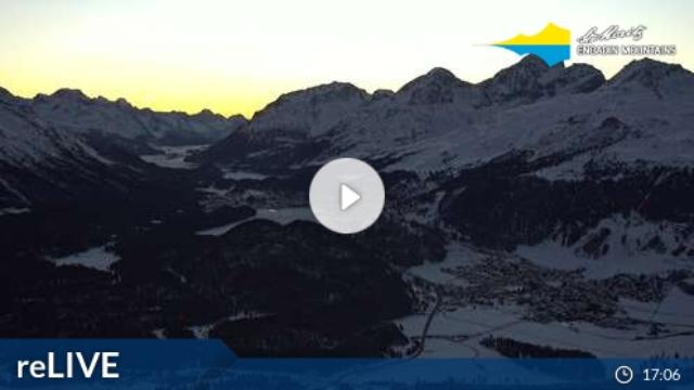 WebCam showing current Snow conditions in St. Moritz