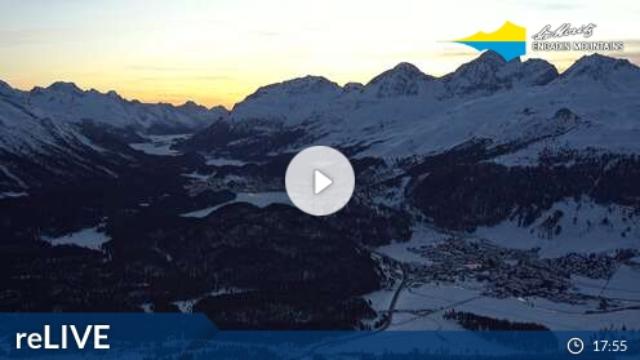 WebCam showing current Snow conditions in St. Moritz