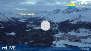 WebCam showing current Snow conditions in St. Moritz, ©wtvthmb.feratel.com