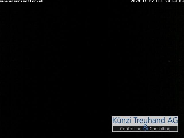 WebCam showing current Snow conditions in Unterägeri