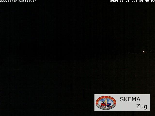 WebCam showing current Snow conditions in Unterägeri