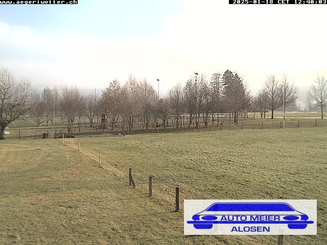 WebCam showing current Snow conditions in Unterägeri