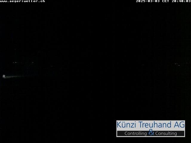 WebCam showing current Snow conditions in Unterägeri