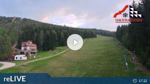 WebCam showing current Snow conditions in Harrachov, ©wtvthmb.feratel.com