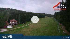 WebCam showing current Snow conditions in Harrachov, ©wtvthmb.feratel.com