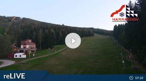 WebCam showing current Snow conditions in Harrachov, ©wtvthmb.feratel.com