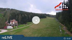 WebCam showing current Snow conditions in Harrachov, ©wtvthmb.feratel.com