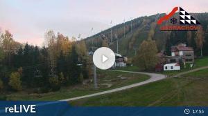 WebCam showing current Snow conditions in Harrachov, ©wtvthmb.feratel.com