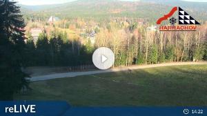 WebCam showing current Snow conditions in Harrachov, ©wtvthmb.feratel.com