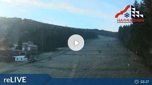 WebCam showing current Snow conditions in Harrachov, ©wtvthmb.feratel.com