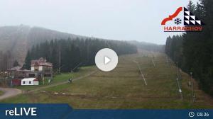 WebCam showing current Snow conditions in Harrachov, ©wtvthmb.feratel.com