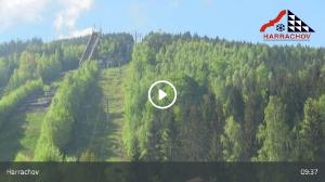 WebCam showing current Snow conditions in Harrachov, &copy;wtvthmb.feratel.com