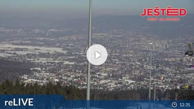 WebCam showing current Snow conditions in Jested