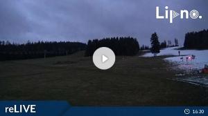 WebCam showing current Snow conditions in Lipno, ©wtvthmb.feratel.com