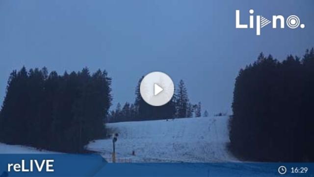 WebCam showing current Snow conditions in Lipno