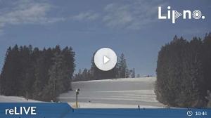 WebCam showing current Snow conditions in Lipno, ©wtvthmb.feratel.com