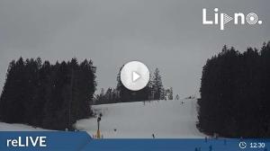 WebCam showing current Snow conditions in Lipno, ©wtvthmb.feratel.com