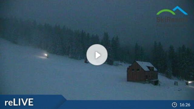 WebCam showing current Snow conditions in Pec pod Sněžkou