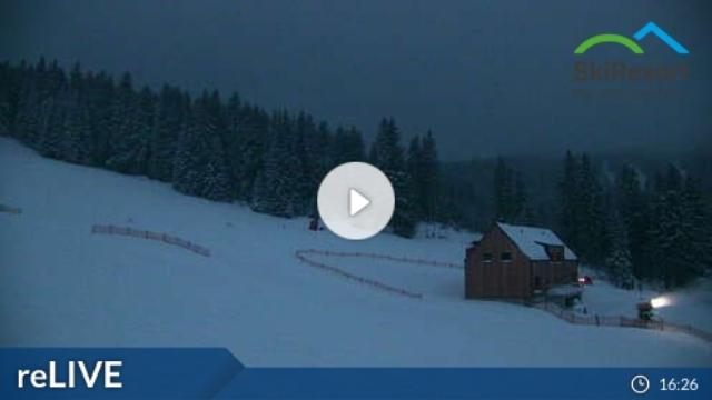 WebCam showing current Snow conditions in Pec pod Sněžkou